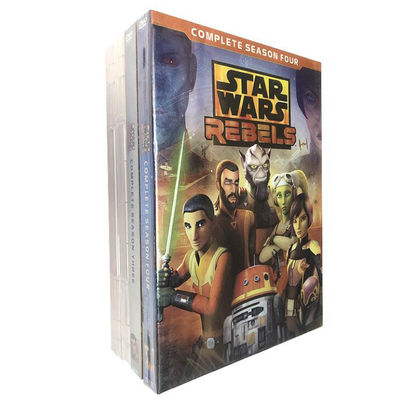 Изготовленная на заказ коробка DVD устанавливает фильм Америки повстанцы Звездных войн полной серии поставщик