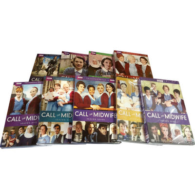 Изготовленная на заказ коробка DVD устанавливает фильм Америки полные серии вызывают сезон 1-9 повитухи версией 26 США диска новый поставщик