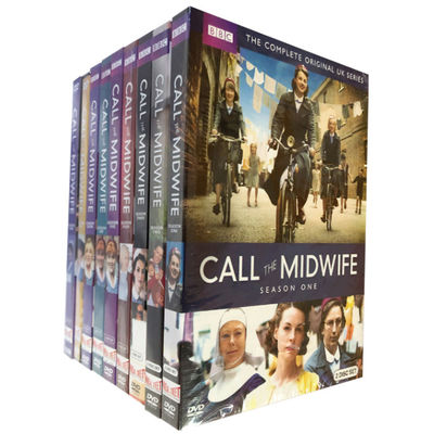 Изготовленная на заказ коробка DVD устанавливает фильм Америки полные серии вызывают сезон 1-9 повитухи версией 26 США диска новый поставщик