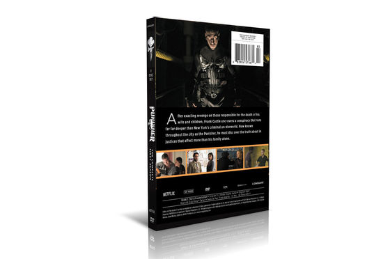 Изготовленная на заказ коробка DVD устанавливает фильм Америки полная серия сезон 1 карателя поставщик
