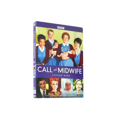 Изготовленная на заказ коробка DVD устанавливает фильм Америки полные серии вызывают сезон 9 повитухи поставщик