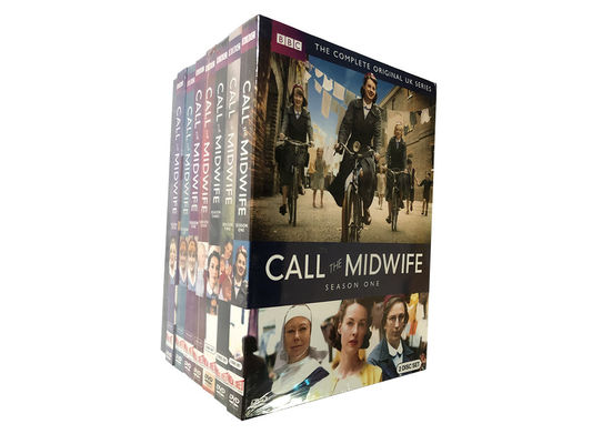 Изготовленная на заказ коробка DVD устанавливает фильм Америки полные серии вызывают сезон 1-8 повитухи поставщик