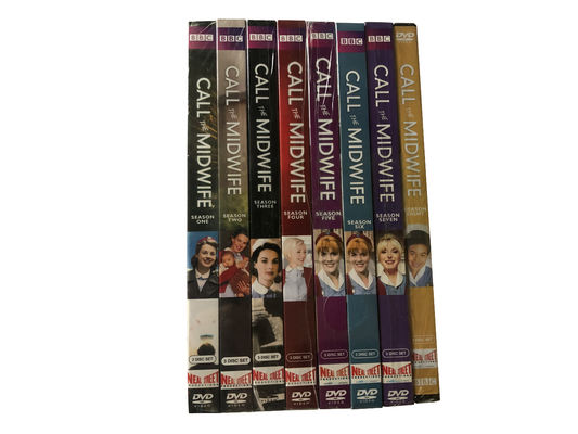 Изготовленная на заказ коробка DVD устанавливает фильм Америки полные серии вызывают сезон 1-8 повитухи поставщик