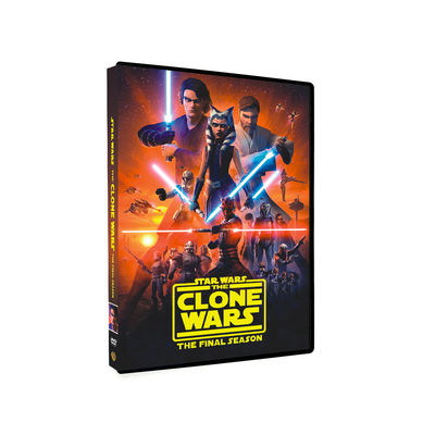 Изготовленная на заказ коробка DVD устанавливает фильм Америки Звездные войны полной серии: Войны клона приправляют 7 поставщик