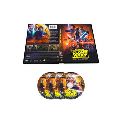 Изготовленная на заказ коробка DVD устанавливает фильм Америки Звездные войны полной серии: Войны клона приправляют 7 поставщик