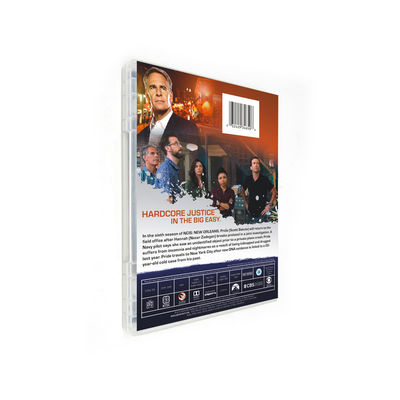 Изготовленная на заказ коробка DVD устанавливает фильм Америки полная серия NCIS: Сезон 6 Нового Орлеана поставщик
