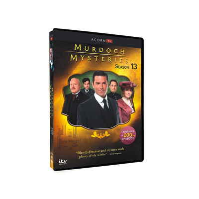 Изготовленная на заказ коробка DVD устанавливает фильм Америки тайны Murdoch полной серии приправляют 13 поставщик