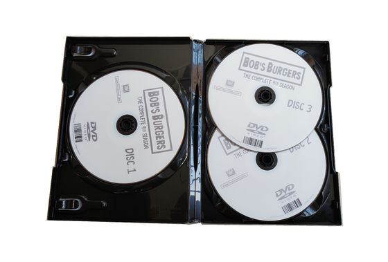 Изготовленная на заказ коробка DVD устанавливает фильм Америки сезон 9 3dvd бургеров Bob полной серии поставщик