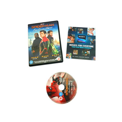 Изготовленная на заказ коробка DVD устанавливает фильм Америки Паук-человек полной серии далеко от дома поставщик