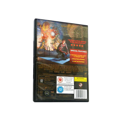 Изготовленная на заказ коробка DVD устанавливает фильм Америки Паук-человек полной серии далеко от дома поставщик
